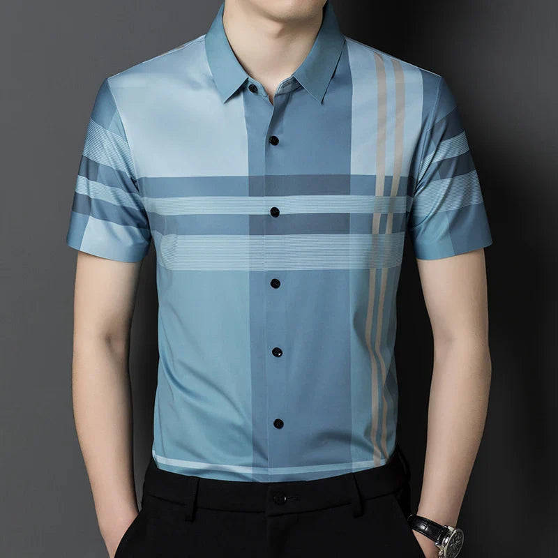 Novara™ | Signature Stripe Polo Shirt