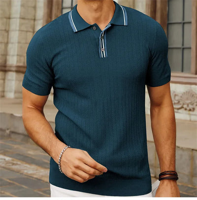 Novara™ | Romero Button-Down Polo Shirt