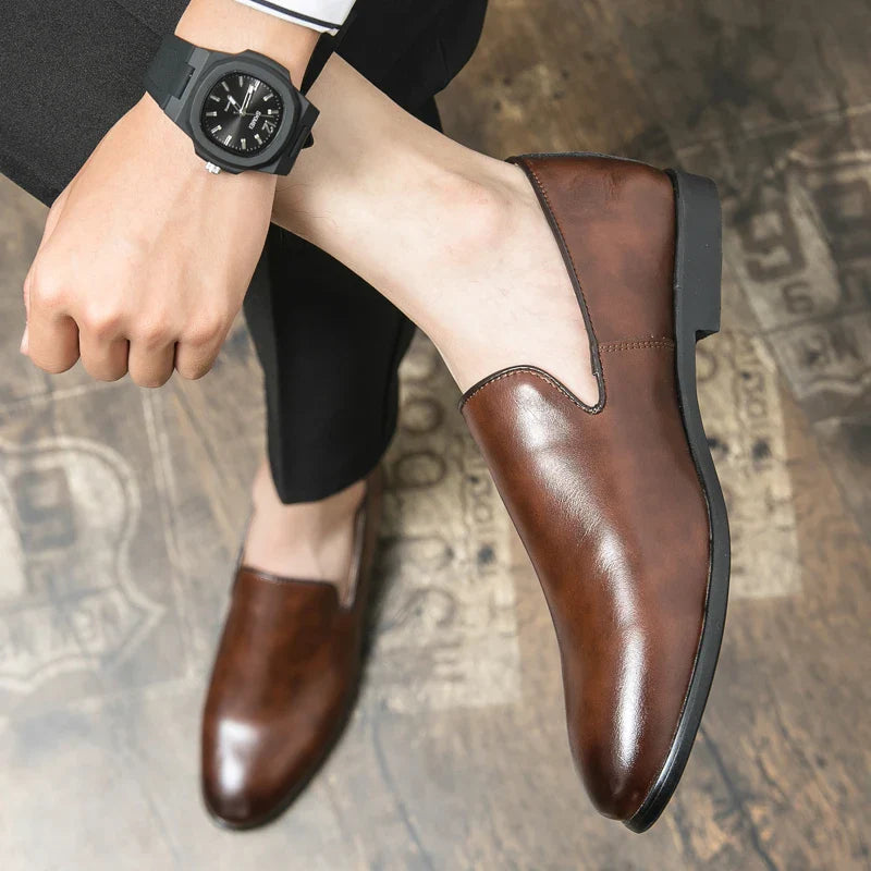 Novara™ | Stratos Genuine Leather Loafers