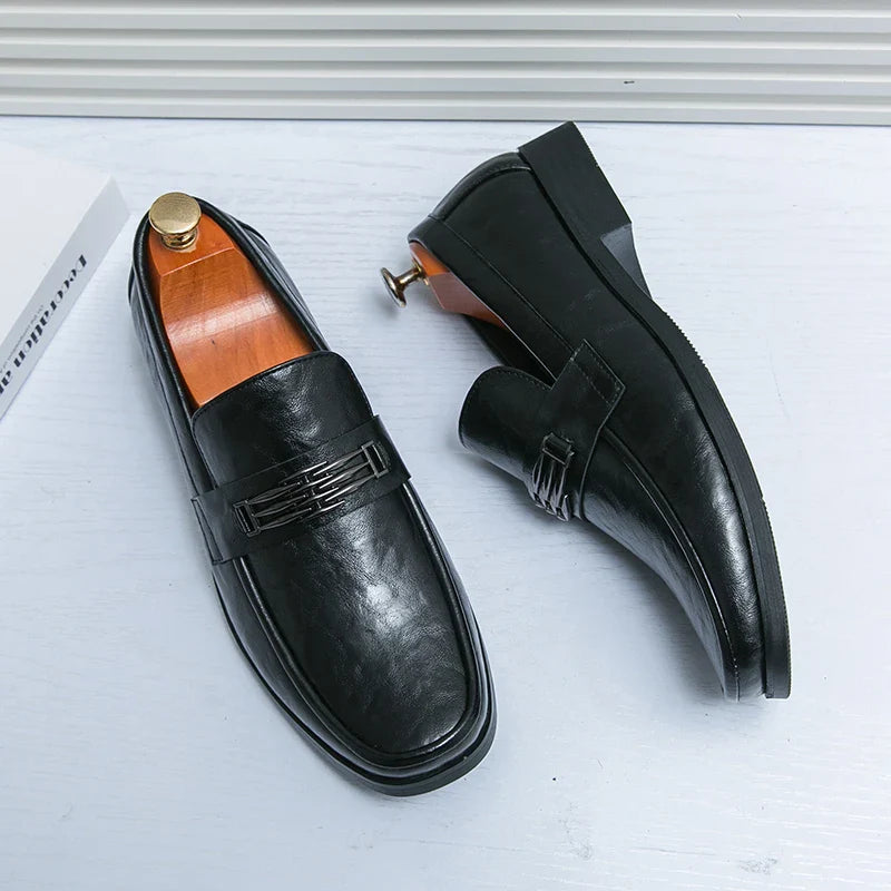 Novara™ | Macon Genuine Leather Loafers