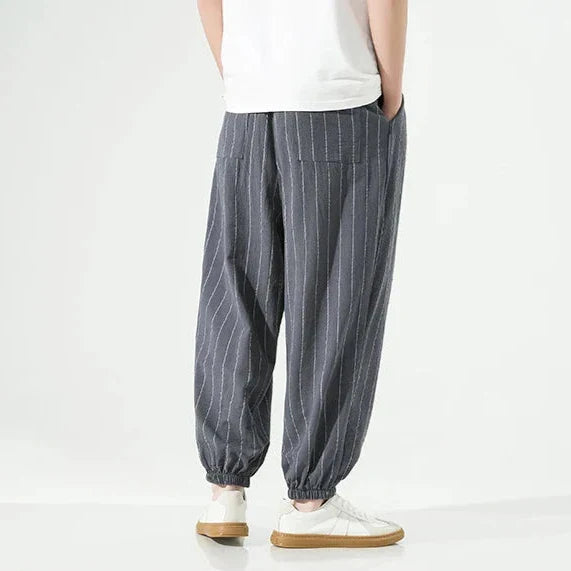 Novara™ | Rugo Pinstripe Joggers
