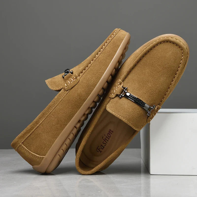 Novara™ | Lendro Suede Loafers