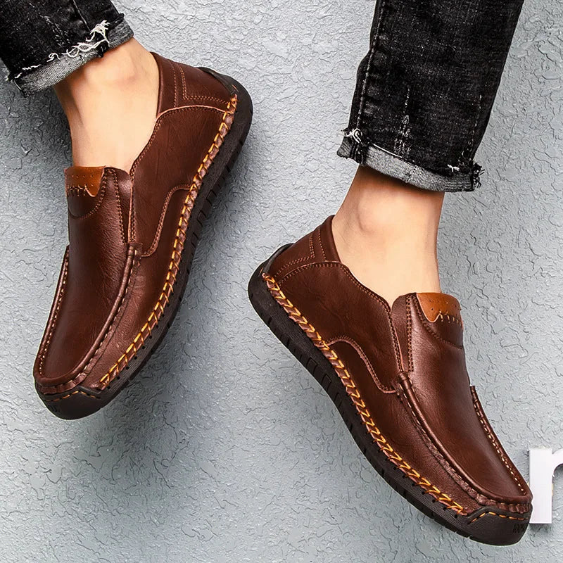 Novara™ | Caruso Genuine Leather Loafers