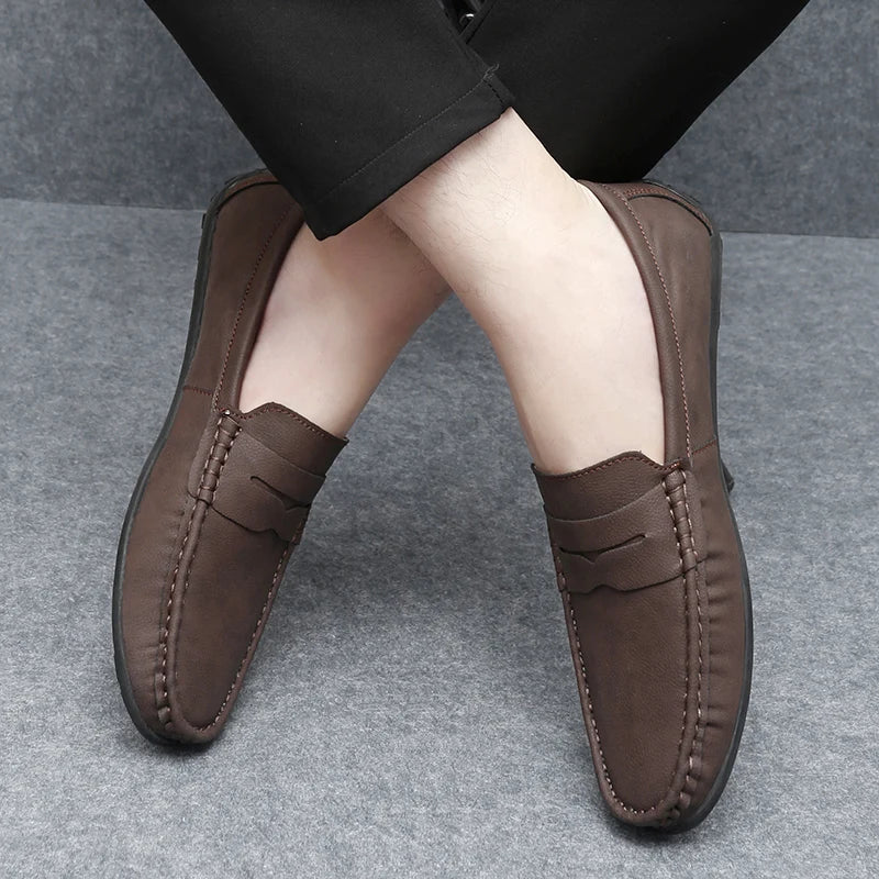 Novara™ | Travor Genuine Leather Loafers