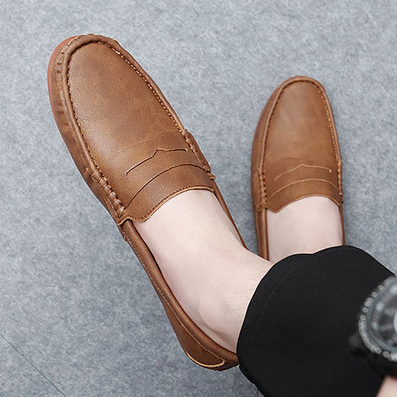 Novara™ | Travor Genuine Leather Loafers