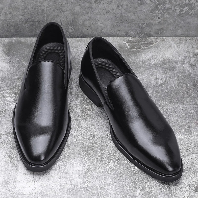 Novara™ | Noctis Genuine Leather Loafers