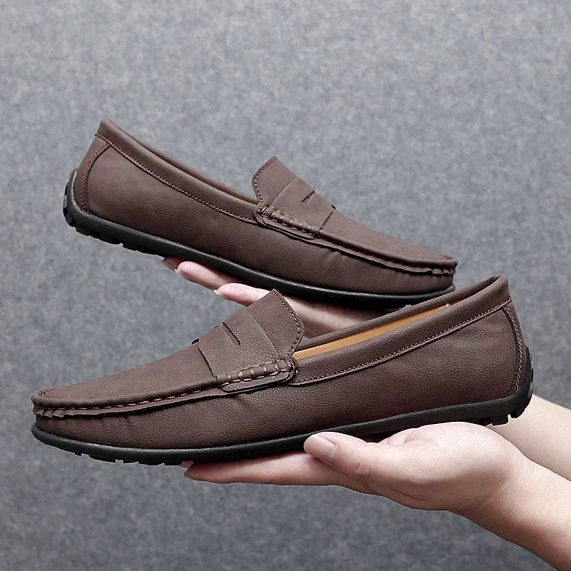 Novara™ | Travor Genuine Leather Loafers