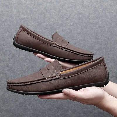 Novara™ | Travor Genuine Leather Loafers