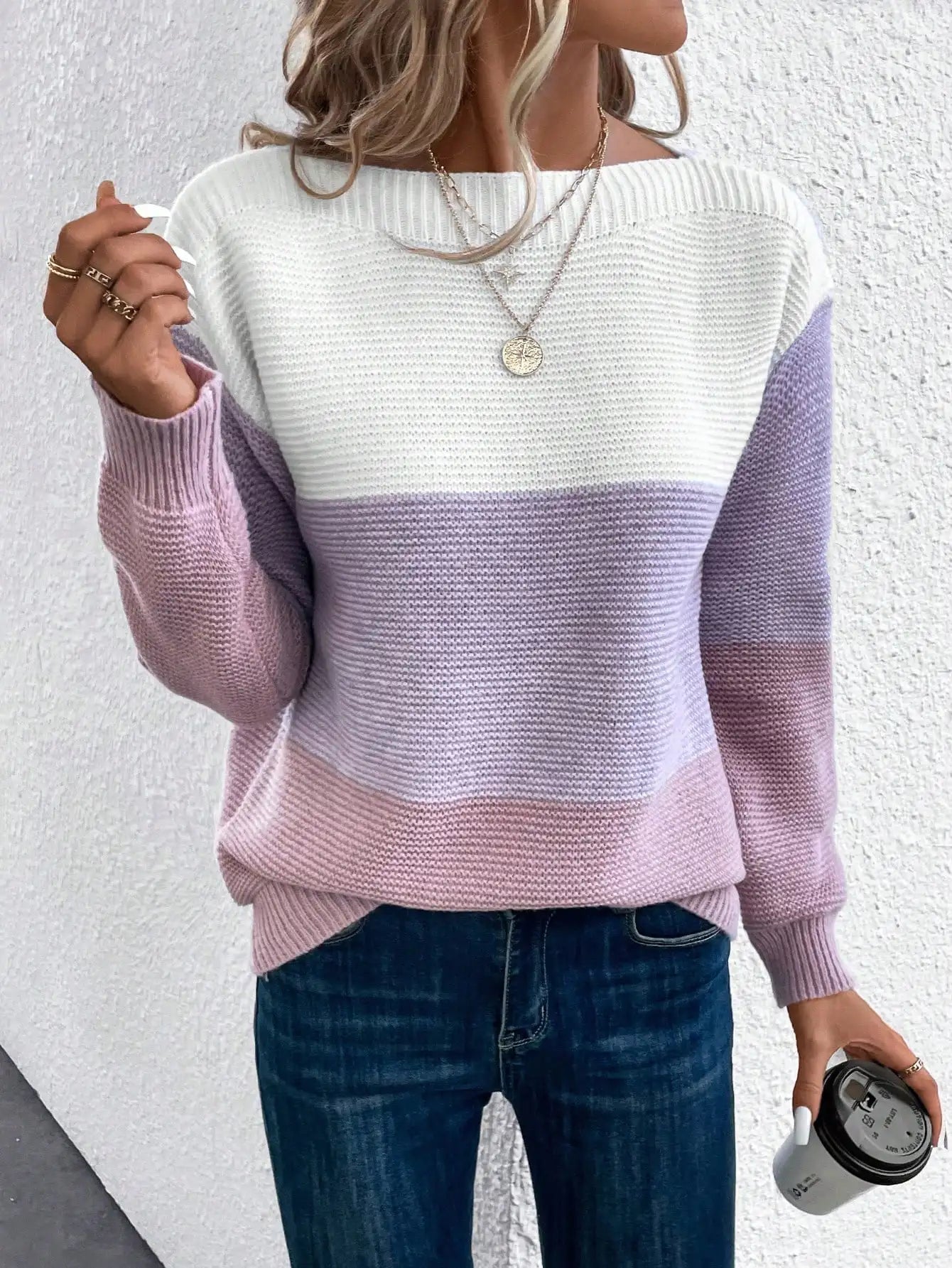 Novara™ | Soft Fade Knit Jumper