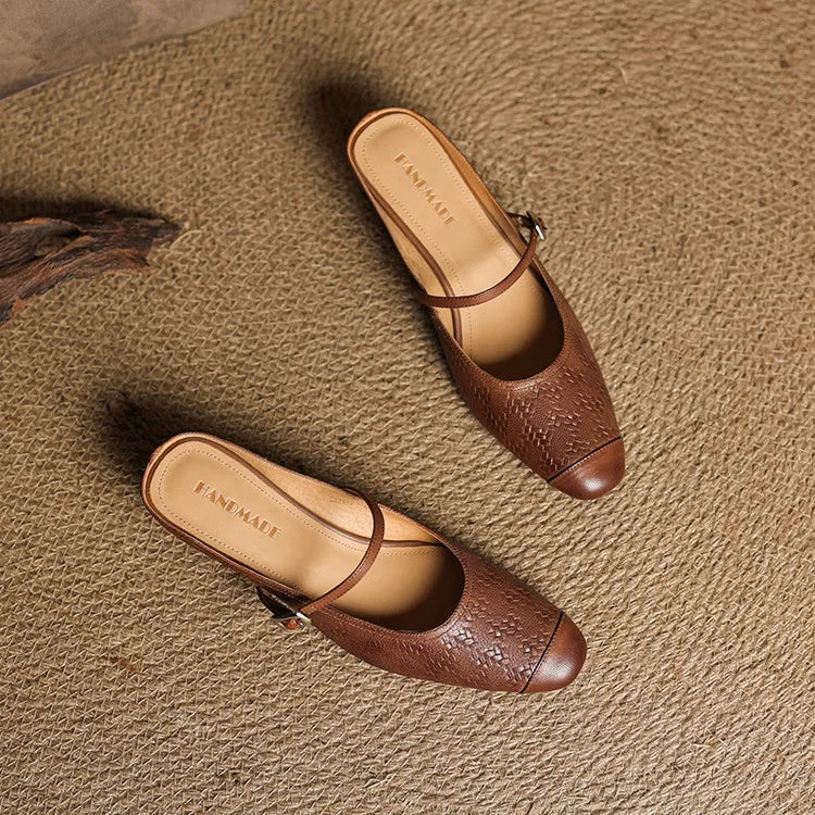 Novara™ | Berla Genuine Leather Mules