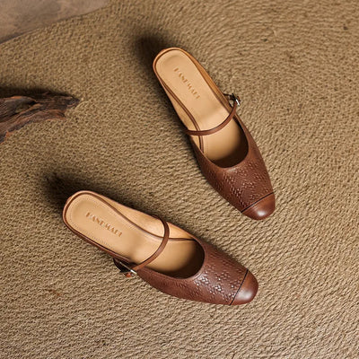 Novara™ | Berla Genuine Leather Mules