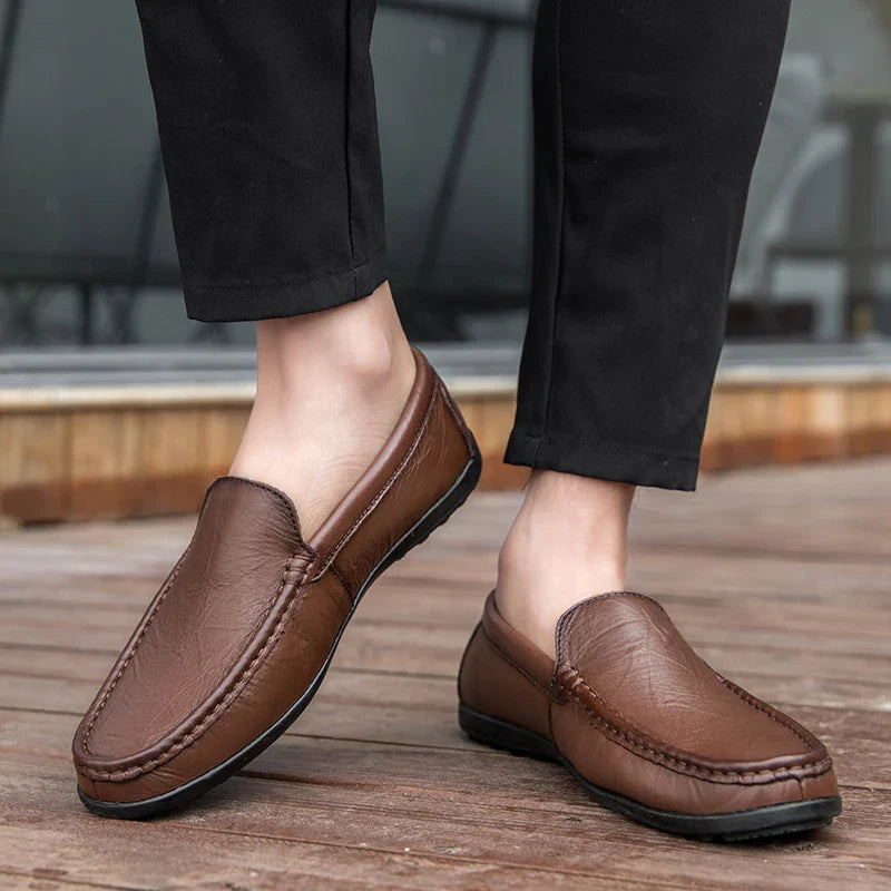 Novara™ | Hombre Genuine Leather Loafers
