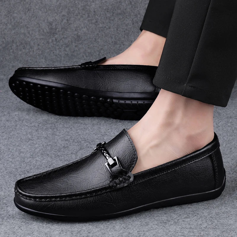Novara™ | Rey Genuine Leather Loafers