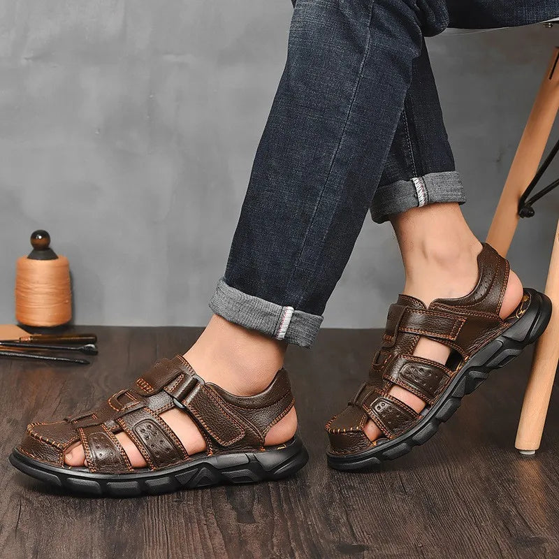 Novara™ | Hartford Genuine Leather Sandals