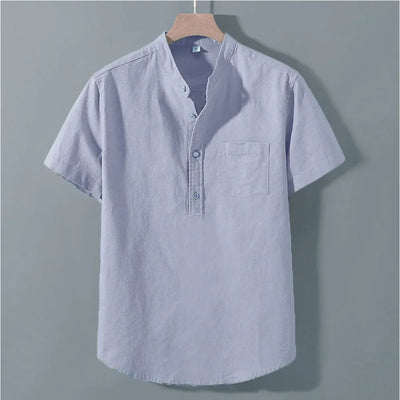 Novara™ | Vartos Cotton-Linen T-Shirt