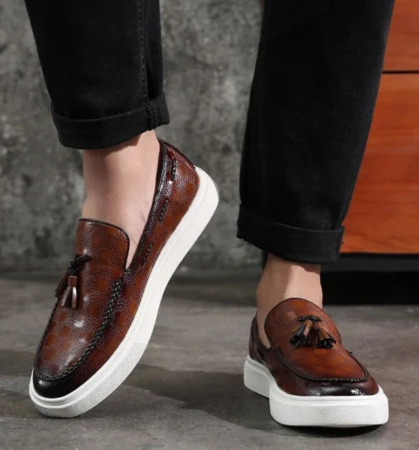 Novara™ | Sartori Genuine Leather Loafers