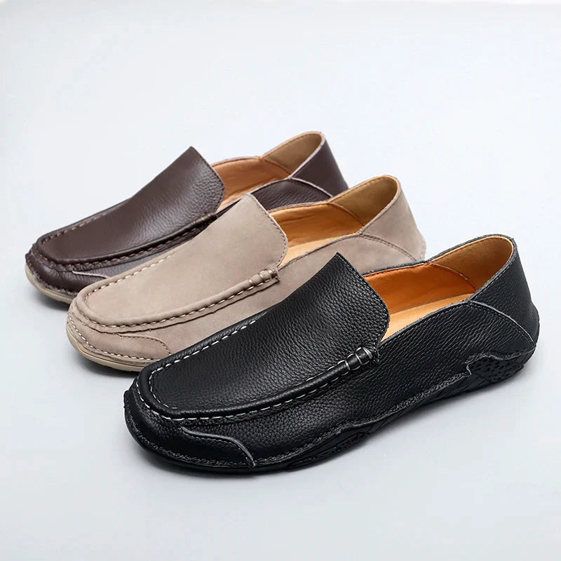 Novara™ | Markin Genuine Leather Loafers