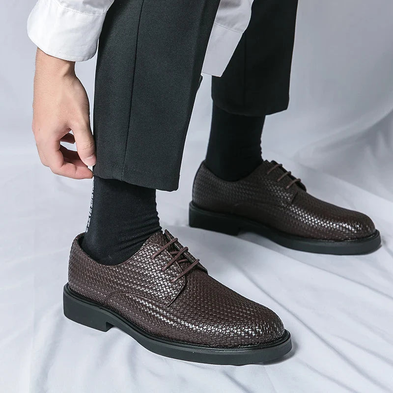 Novara™ | Santiago Genuine Leather Oxfords