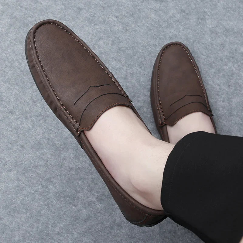Novara™ | Travor Genuine Leather Loafers
