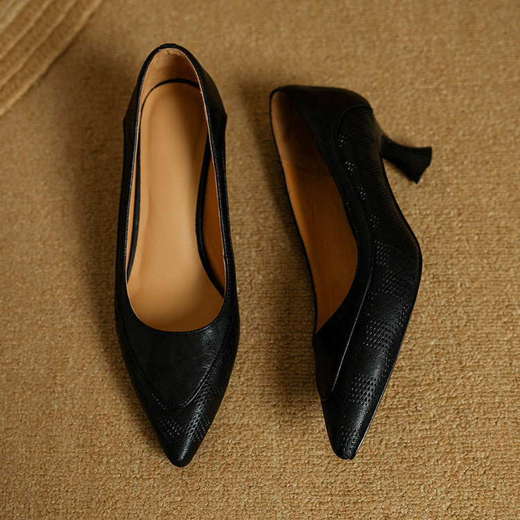 Novara™ | Belle Genuine Leather Heels