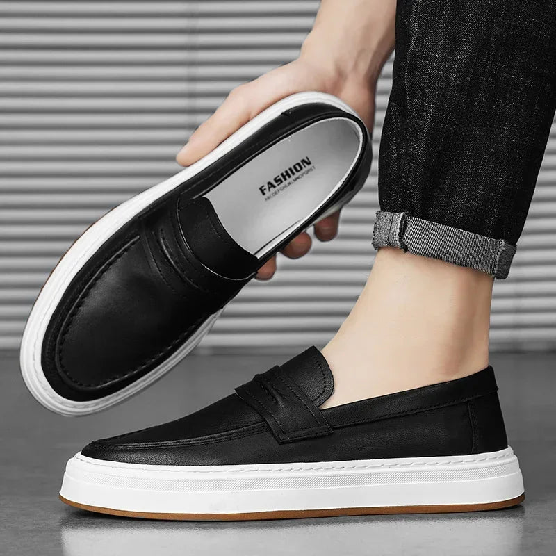 Novara™ | Moico Genuine Leather Loafers