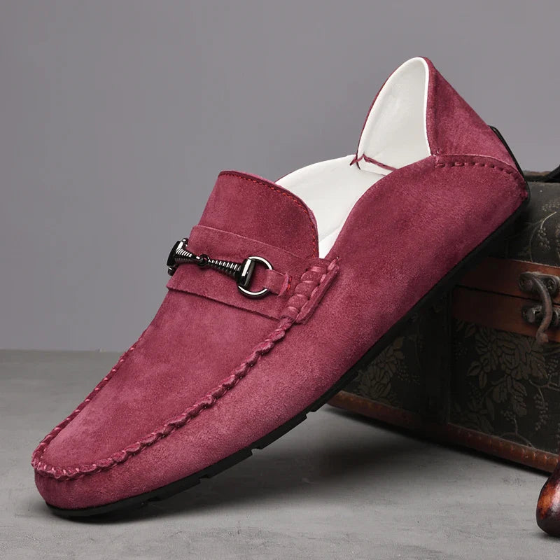 Novara™ | Astire Genuine Suede Loafers