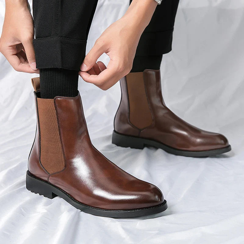 Novara™ | Stride Genuine Leather Boots