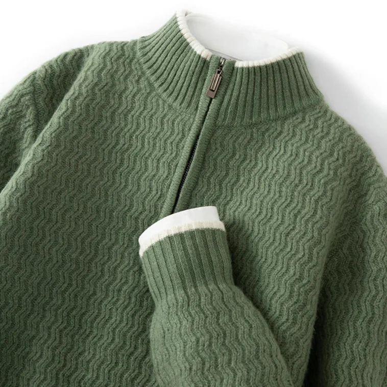 Novara™ | Volmor 100% Wool Sweater