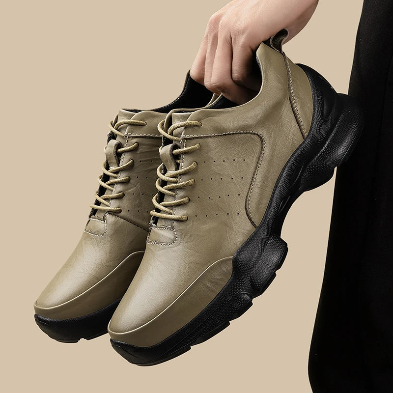 Novara™ | Brex Genuine Leather Sneakers