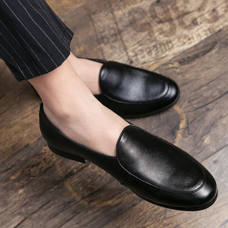 Novara™ | Silas Leather Loafers