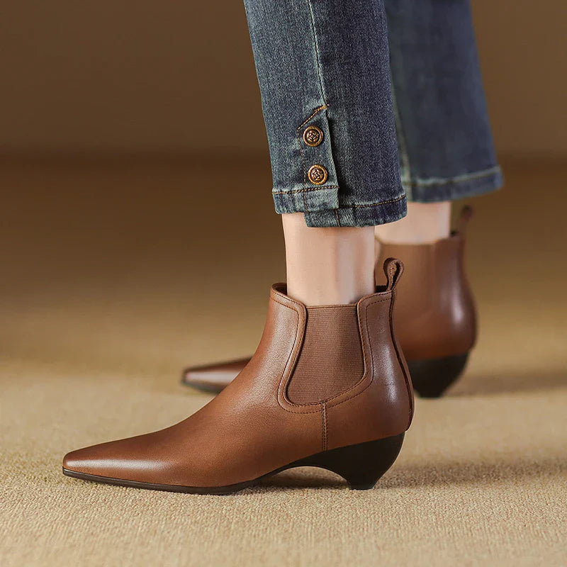 Novara™ | Laira Genuine Leather Boots