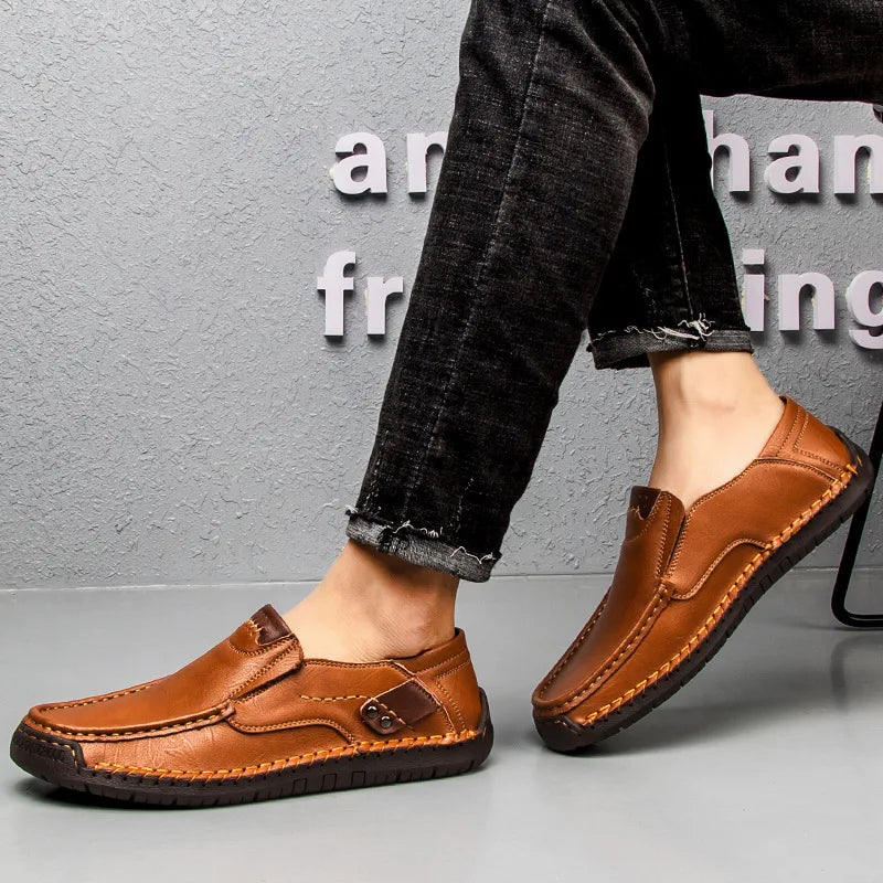 Novara™ | Caruso Genuine Leather Loafers