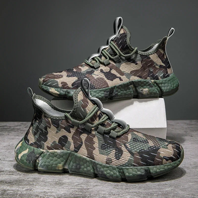 Novara™ | Delta Camo Sneakers