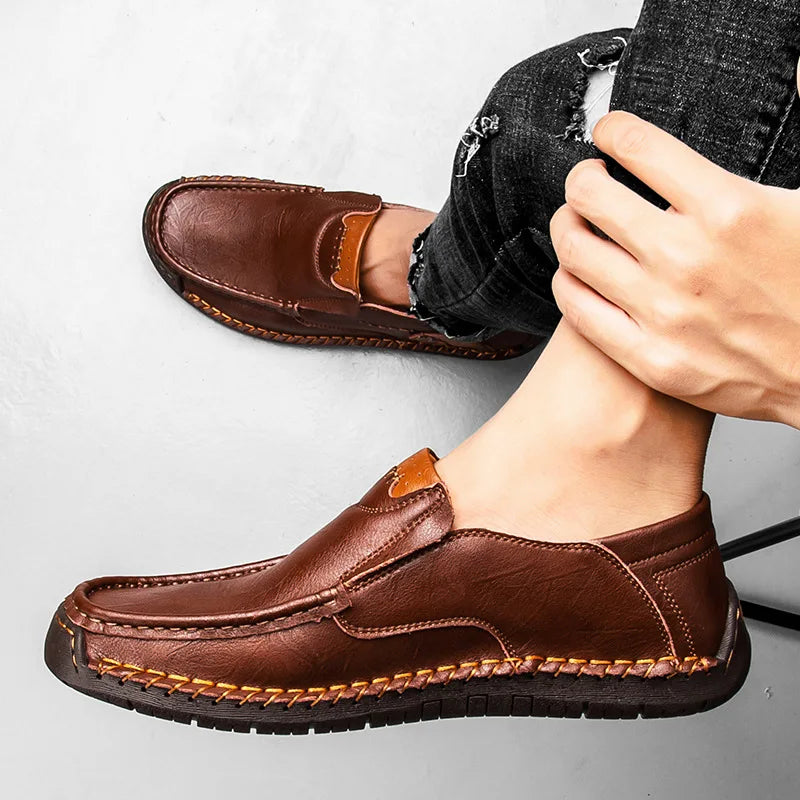 Novara™ | Caruso Genuine Leather Loafers