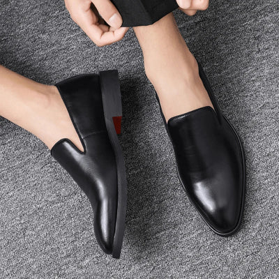 Novara™ | Noctis Genuine Leather Loafers
