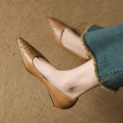 Novara™ | Zelith Genuine Leather Pumps