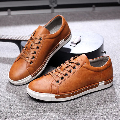 Novara™ | Garcia Leather Sneakers