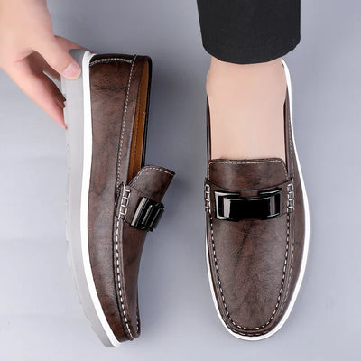 Novara™ | Ruco Genuine Leather Loafers