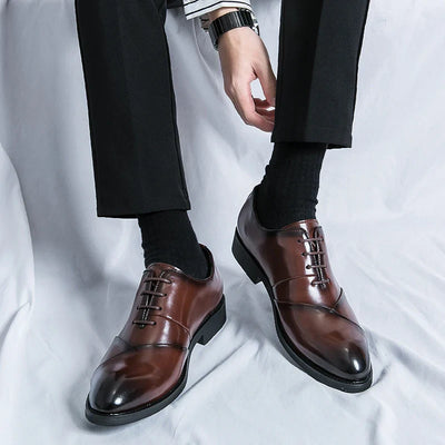 Novara™ | Zuave Leather Derby