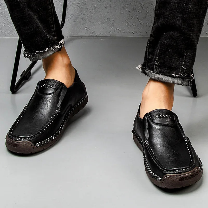 Novara™ | Caruso Genuine Leather Loafers