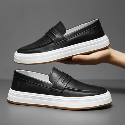 Novara™ | Moico Genuine Leather Loafers