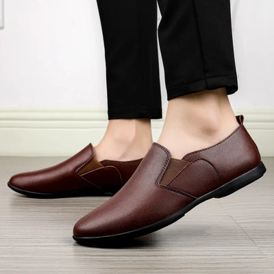 Novara™ | Morris Genuine Leather Loafers