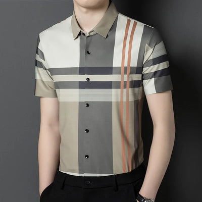 Novara™ | Signature Stripe Polo Shirt