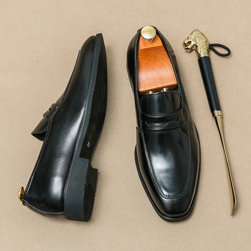 Novara™ | Darrow Leather Loafers