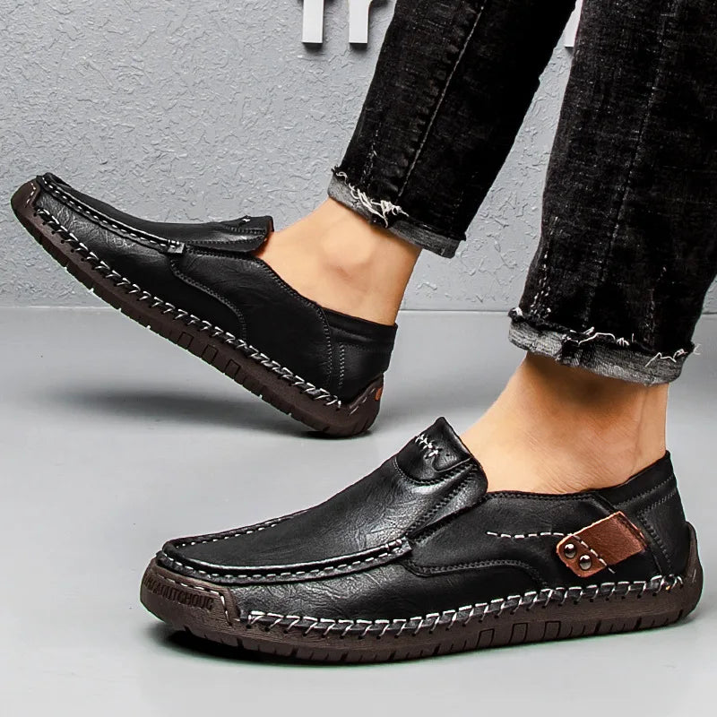 Novara™ | Caruso Genuine Leather Loafers