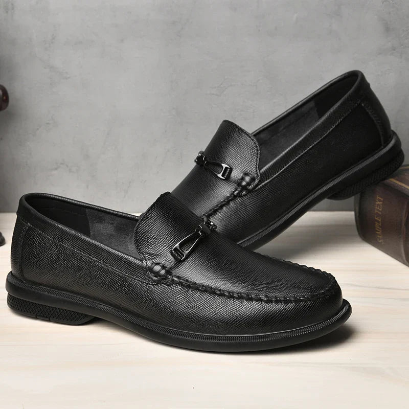 Novara™ | Belvedere Genuine Leather Loafers