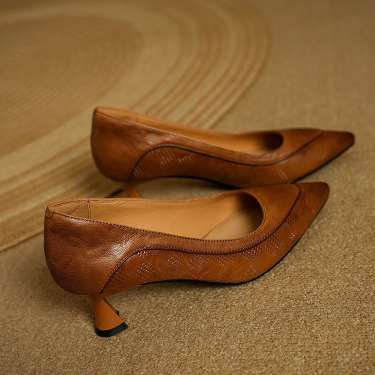 Novara™ | Belle Genuine Leather Heels