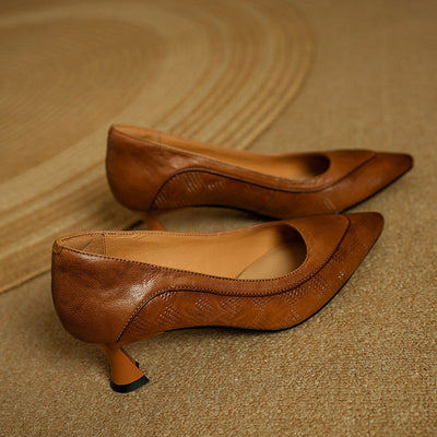 Novara™ | Belle Genuine Leather Heels