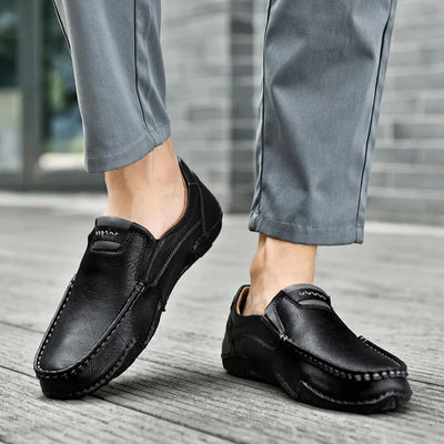 Novara™ | Vanler Leather Loafers
