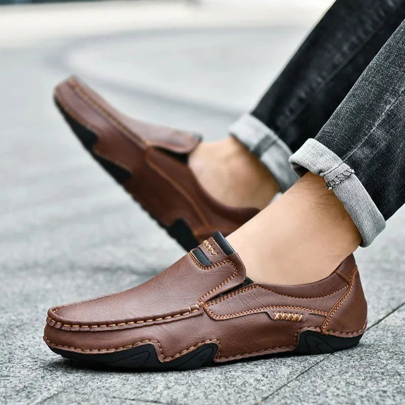Novara™ | Vanler Leather Loafers